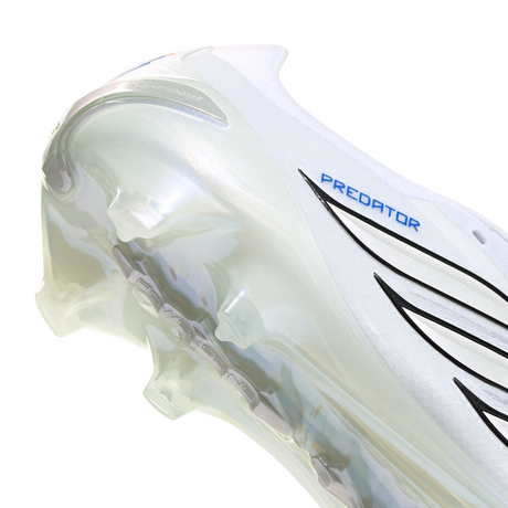 adidas Predator Pro Fold-Over Tongue FG Firm Ground Men's Soccer Cleats - White/Zero Metallic/Blue