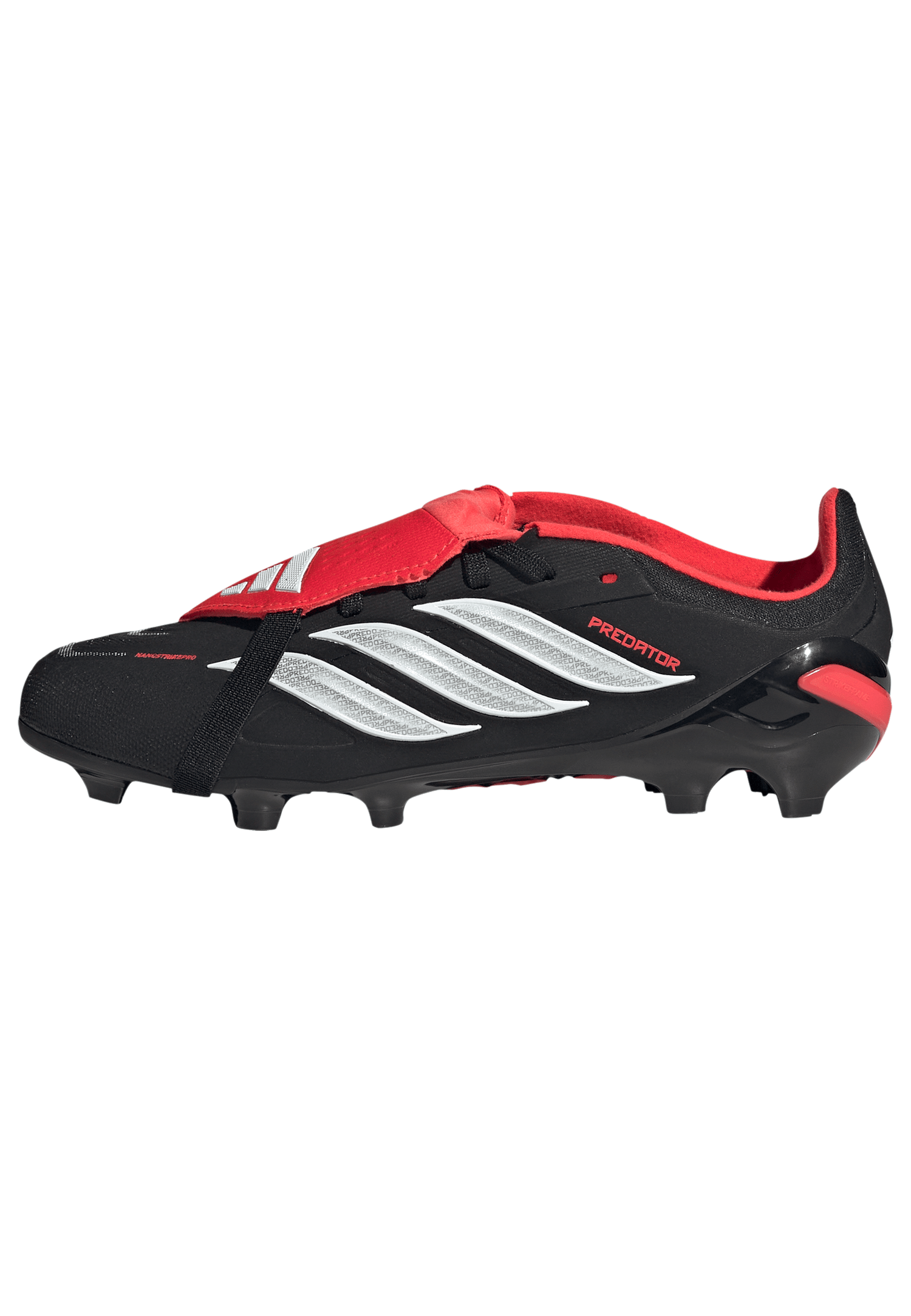 adidas Predator Elite Fold-Over Tongue FG Firm Ground Youth Soccer Cleats - Black