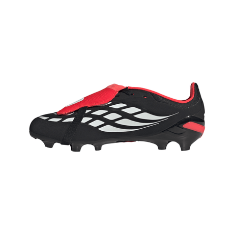adidas Predator Elite Fold-Over Tongue FG Firm Ground Youth Soccer Cleats - Black