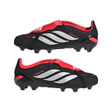adidas Predator Elite Fold-Over Tongue FG Firm Ground Youth Soccer Cleats - Black