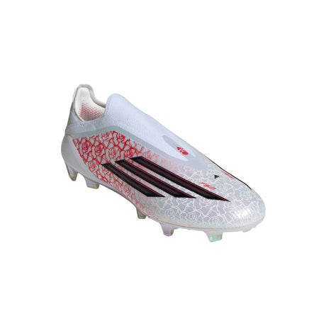 adidas F50 Elite Laceless FG Firm Ground Men's Soccer Cleats - White/Black/Red