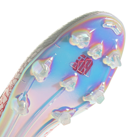 adidas F50 Elite Laceless FG Firm Ground Men's Soccer Cleats - White/Black/Red