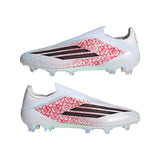 adidas F50 Elite Laceless FG Firm Ground Men's Soccer Cleats - White/Black/Red