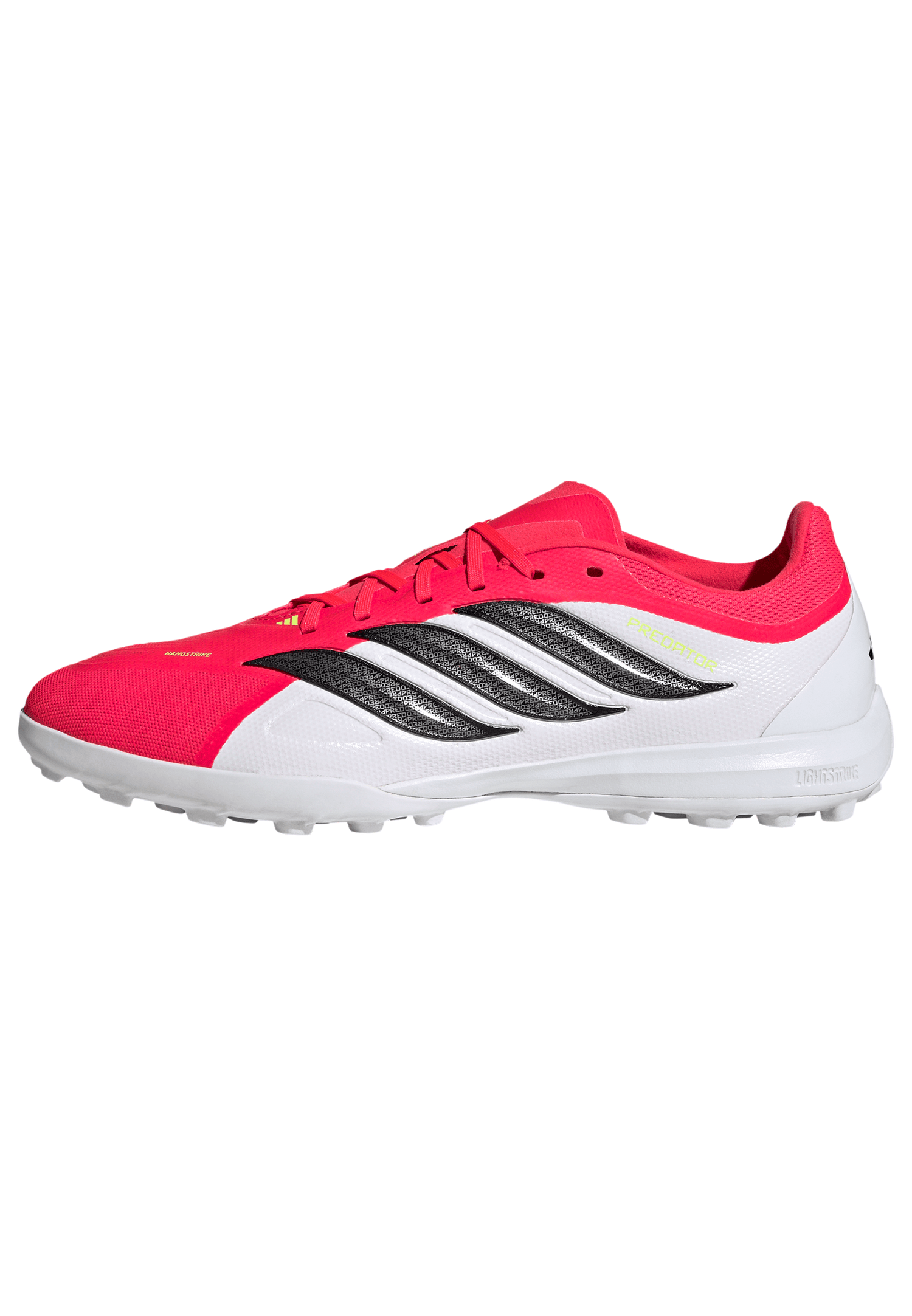 adidas Predator League Fold-Over Tongue IN Indoor Men's Soccer Shoes - Red/Black/White