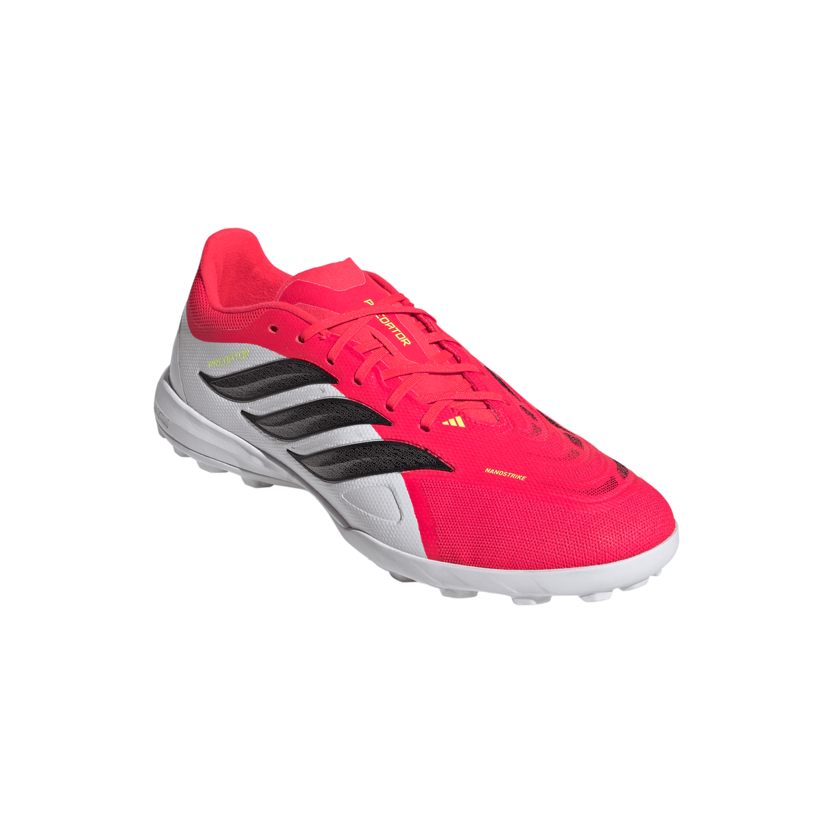 adidas Predator League Fold-Over Tongue IN Indoor Men's Soccer Shoes - Red/Black/White