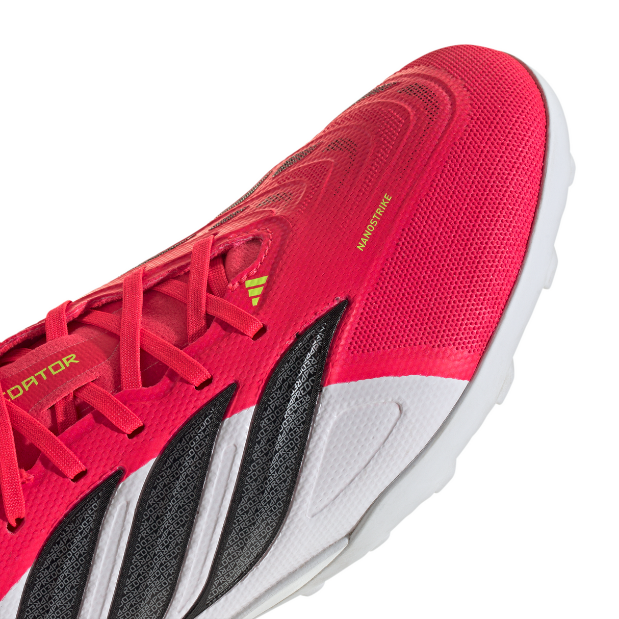 adidas Predator League Fold-Over Tongue IN Indoor Men's Soccer Shoes - Red/Black/White