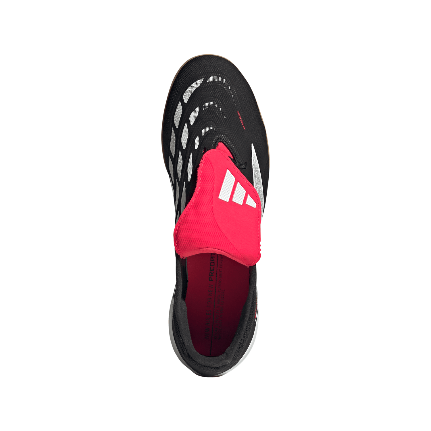 adidas Predator League Fold-Over Tongue IN Indoor Men´s Soccer Shoes - Black/White