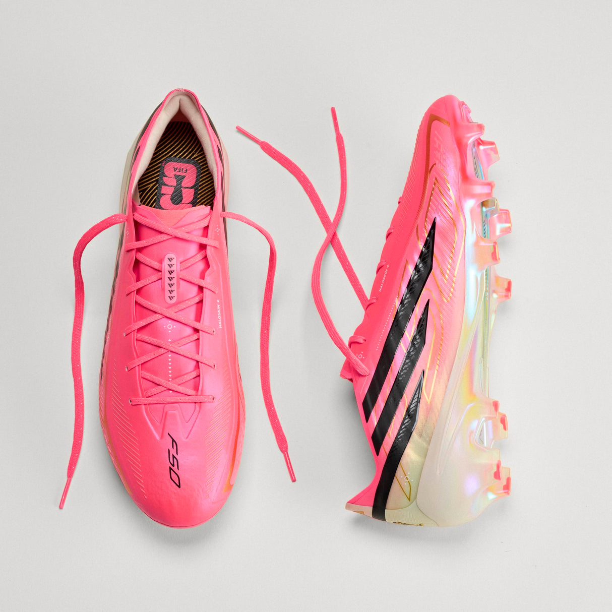 adidas F50 Hyperfast Elite Firm Ground Men's Soccer Cleats - Turquesa