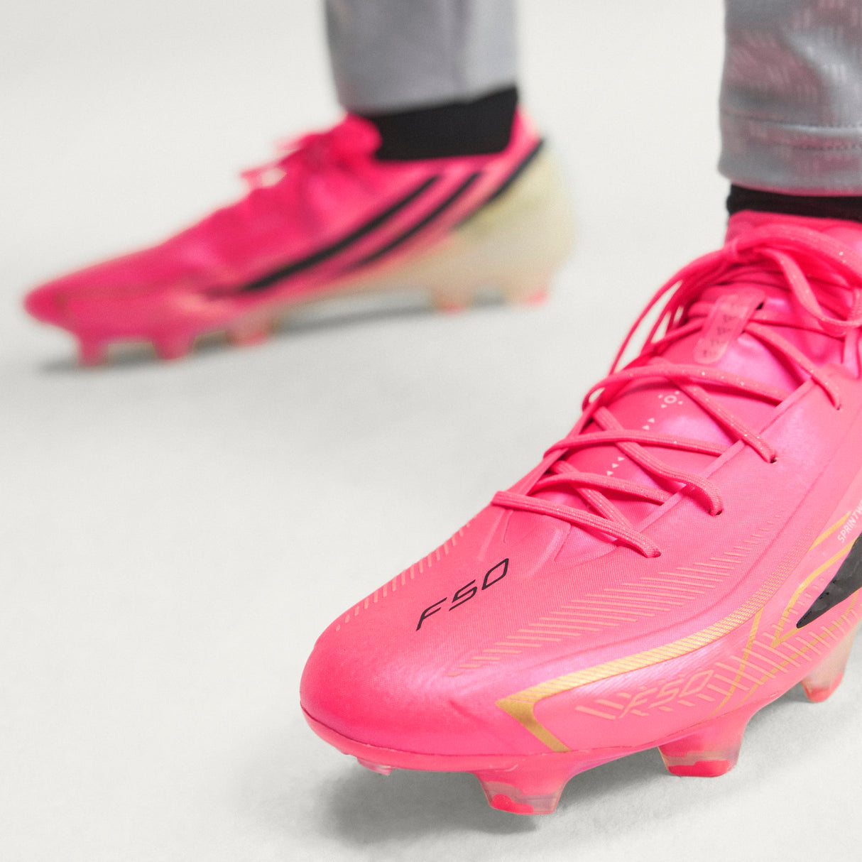 adidas F50 Hyperfast Elite Firm Ground Men's Soccer Cleats - Turquesa
