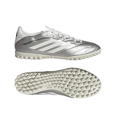 adidas Copa Pure IV Club TF Turf Men's Soccer Cleats - Metal Silver
