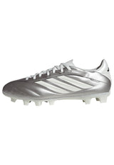 Tacos de fútbol para hombre adidas Copa Pure IV Club FG/MG de terreno firme/múltiple - Plata metálico