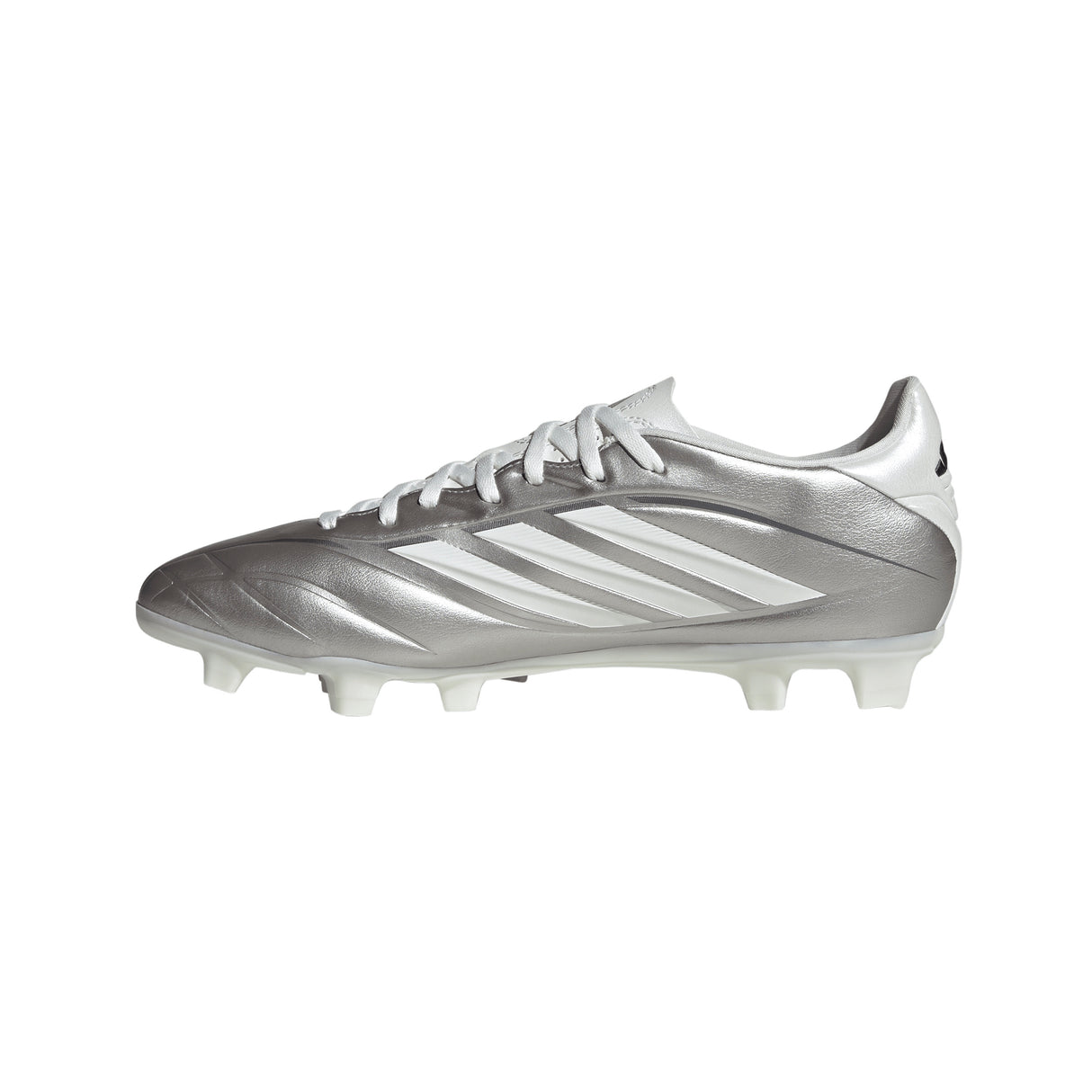 Tacos de fútbol para hombre adidas Copa Pure IV Club FG/MG de terreno firme/múltiple - Plata metálico