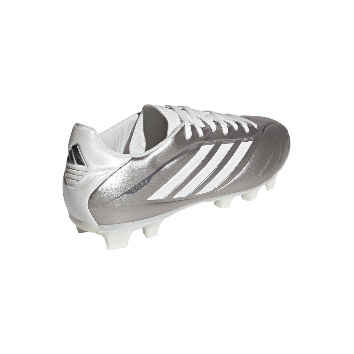 Tacos de fútbol para hombre adidas Copa Pure IV Club FG/MG de terreno firme/múltiple - Plata metálico