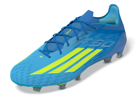 adidas F50 Elite FG Firm Ground Men's Soccer Cleats - Blue/Yellow/Aqua