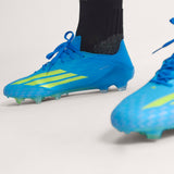 adidas F50 Elite FG Firm Ground Men's Soccer Cleats - Blue/Yellow/Aqua