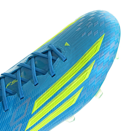 adidas F50 Elite FG Firm Ground Men's Soccer Cleats - Blue/Yellow/Aqua