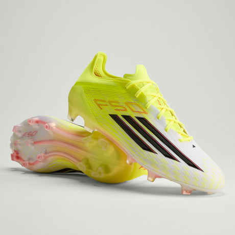 Tacos de fútbol para hombre adidas F50 Elite FG Firm Ground - Amarillo/Negro/Rojo