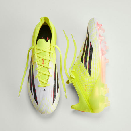 Tacos de fútbol para hombre adidas F50 Elite FG Firm Ground - Amarillo/Negro/Rojo