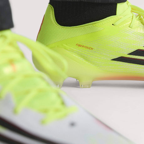 Tacos de fútbol para hombre adidas F50 Elite FG Firm Ground - Amarillo/Negro/Rojo