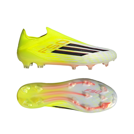 adidas F50 Elite Laceless FG Firm Ground Men´s Soccer Cleats - Yellow/Black/Red