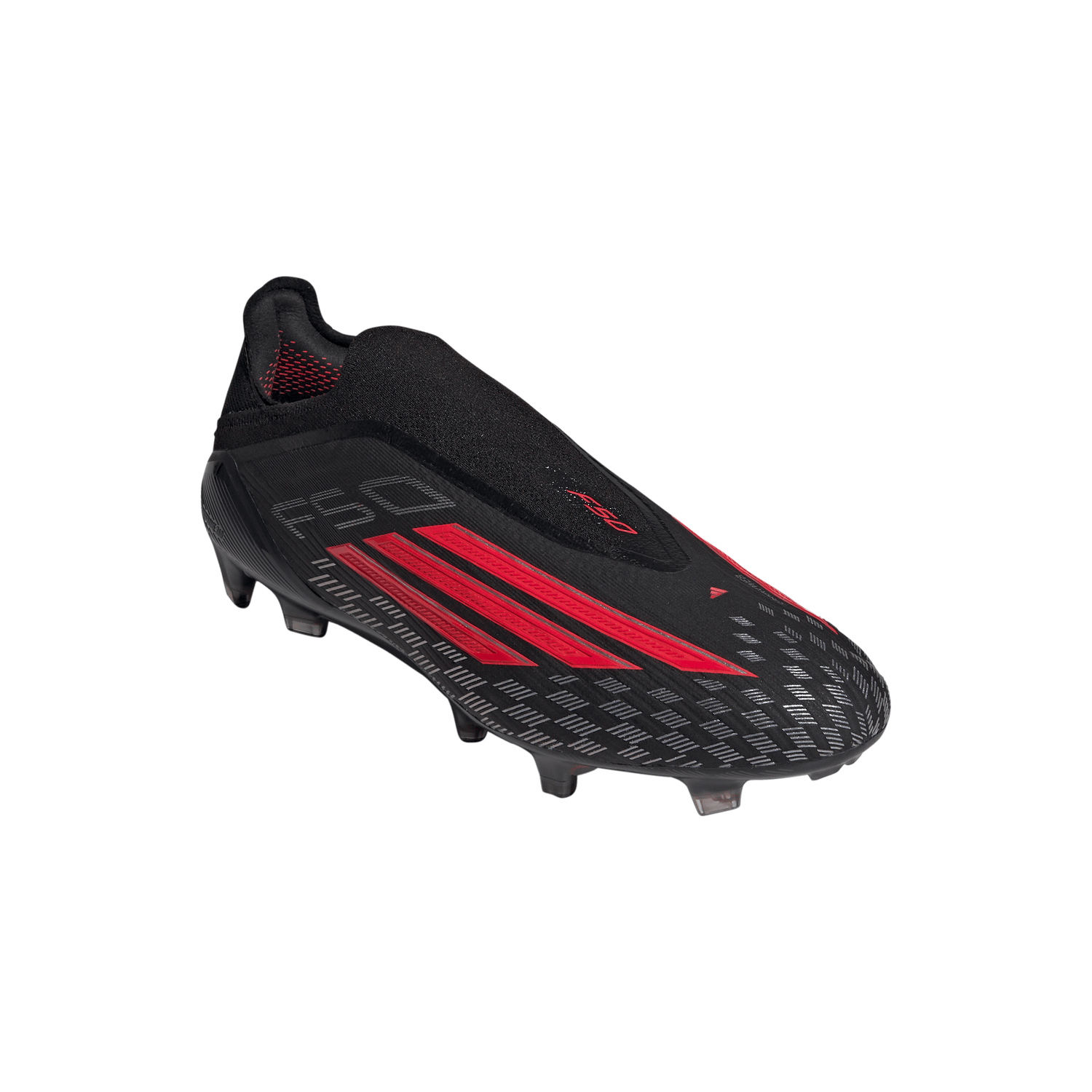 adidas F50 Elite Laceless FG  Firm Ground Men´s Soccer Cleats - Black/Red
