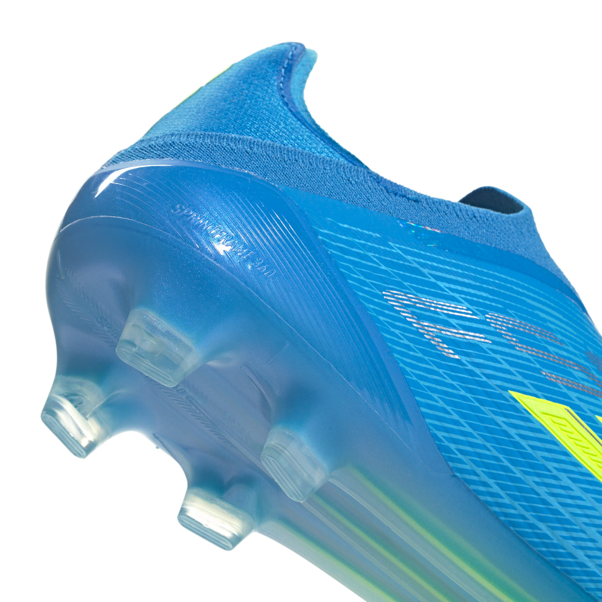 adidas F50 Elite Laceless FG Firm Ground Men's Soccer Cleats - Blue/Yellow/Aqua
