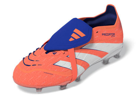 adidas Predator Elite Fold-Over Tongue FG Youth Soccer Cleats - Orange/White