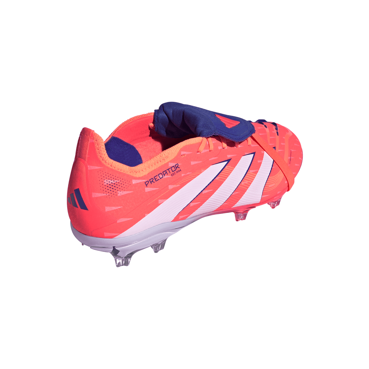 adidas Predator Elite Fold-Over Tongue FG Youth Soccer Cleats - Orange/White
