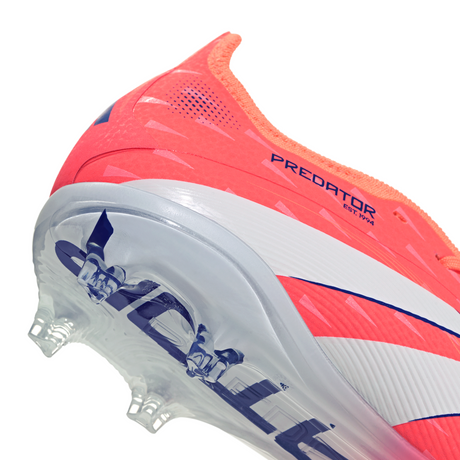 adidas Predator Elite Fold-Over Tongue FG Youth Soccer Cleats - Orange/White