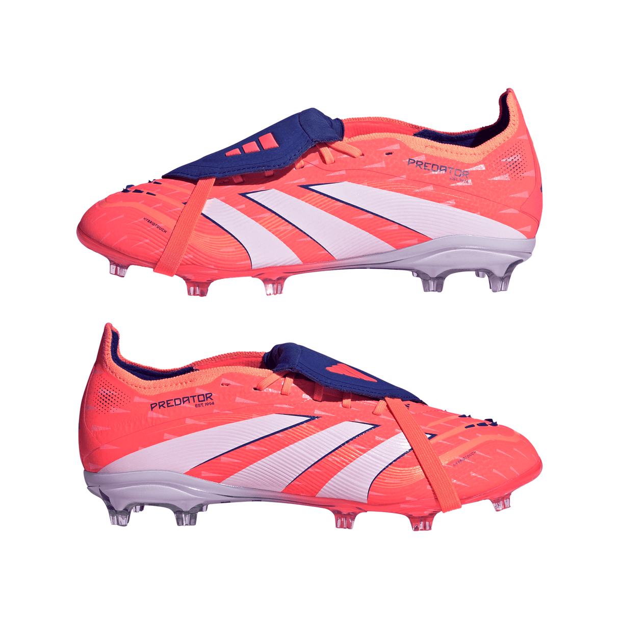 adidas Predator Elite Fold-Over Tongue FG Youth Soccer Cleats - Orange/White