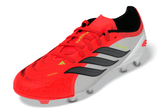 adidas Predator Elite FG Firm Ground Youth Soccer Cleats - Red/Black/White