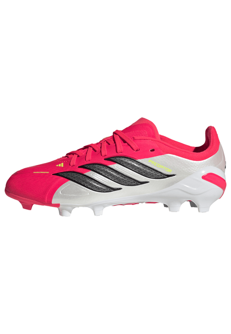 adidas Predator Elite FG Firm Ground Youth Soccer Cleats - Red/Black/White