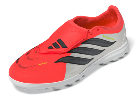 adidas Predator League Fold-Over Tongue TF Turf Men's Soccer Cleats - Red/Black/White