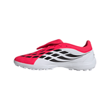 adidas Predator League Fold-Over Tongue TF Turf Men's Soccer Cleats - Red/Black/White