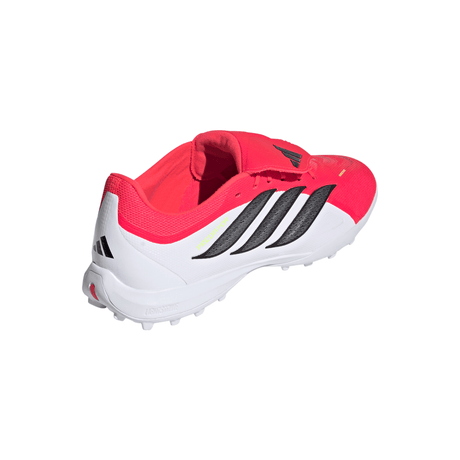 adidas Predator League Fold-Over Tongue TF Turf Men's Soccer Cleats - Red/Black/White