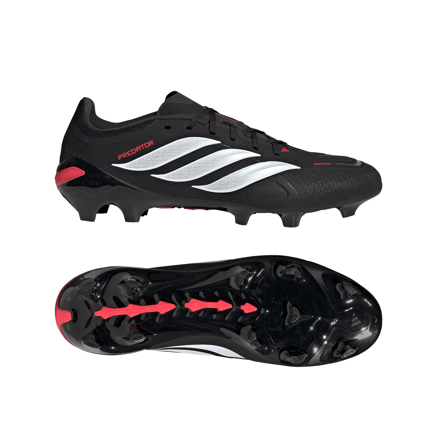 adidas Predator League FG Firm Ground Men´s Soccer Cleats - Black/White/Red