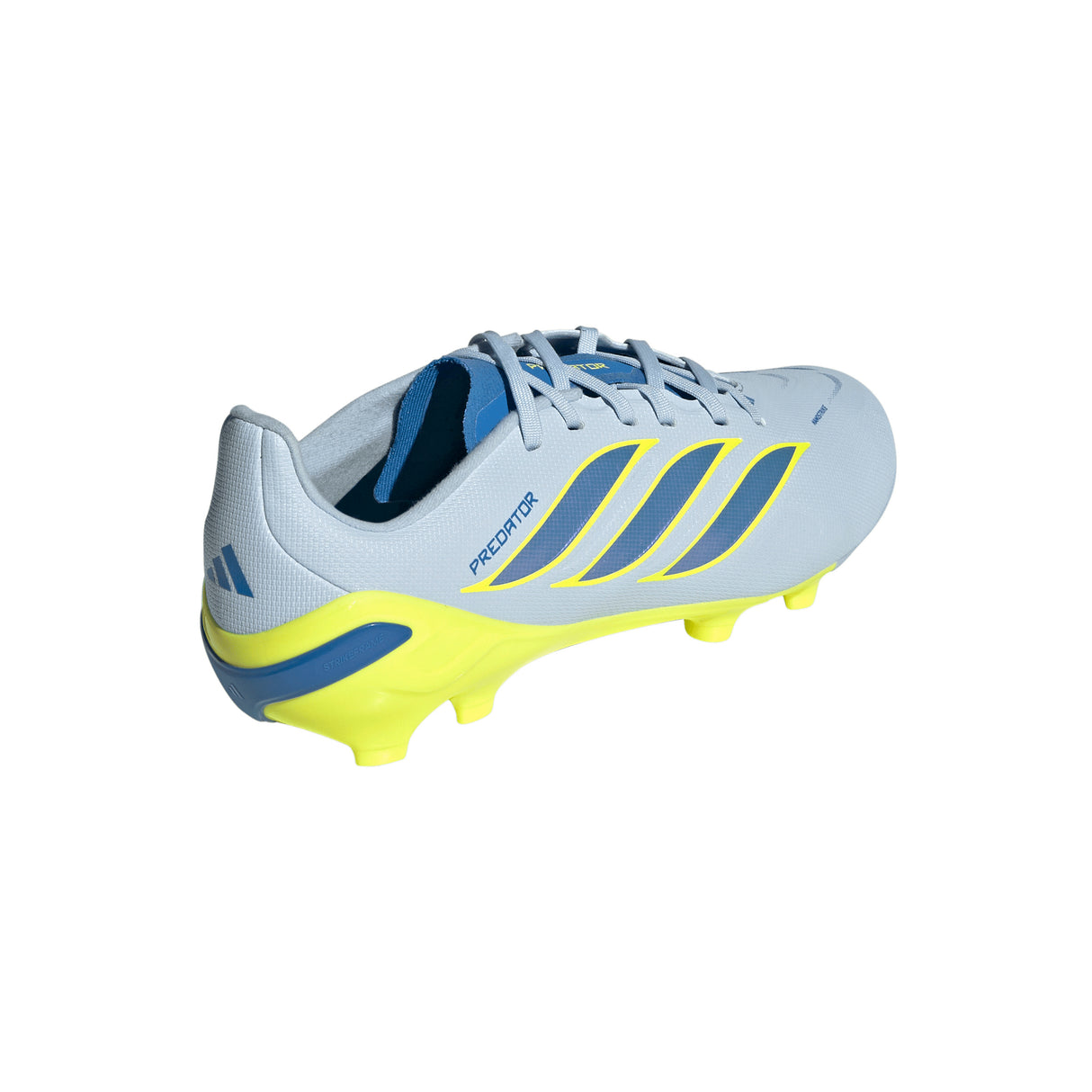 Botines de Fútbol Adidas Predator League FG para Joven - Azul Cielo/Azul/Amarillo