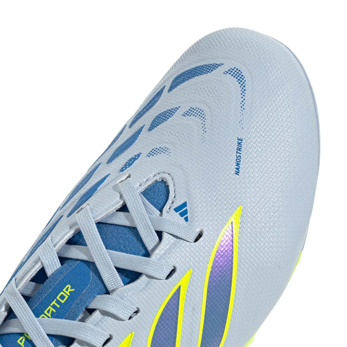 Botines de Fútbol Adidas Predator League FG para Joven - Azul Cielo/Azul/Amarillo