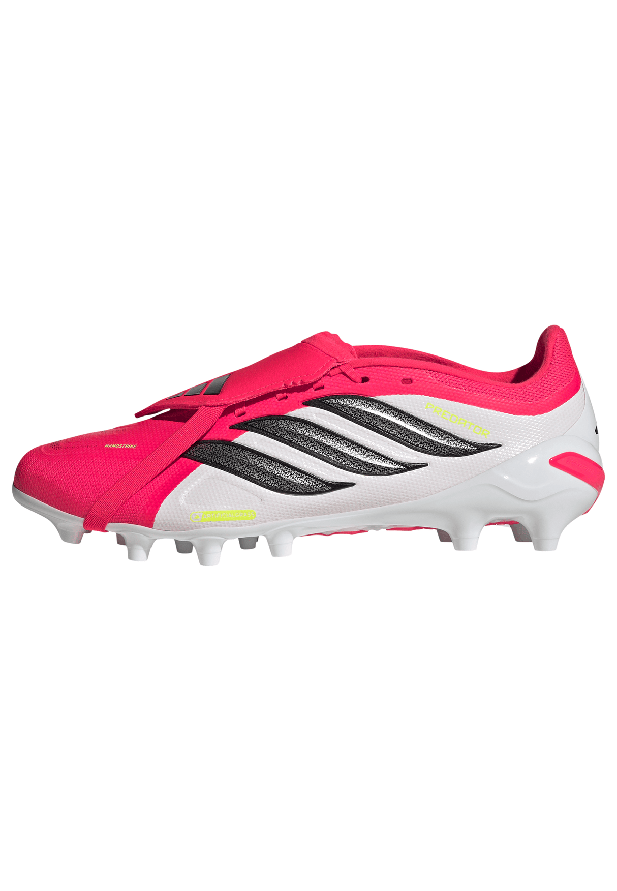 adidas Predator League Fold-Over Tongue AG Artificial Ground Men's Soccer Cleats - Red/Black/White