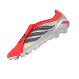 adidas Predator League Fold-Over Tongue AG Artificial Ground Men's Soccer Cleats - Red/Black/White