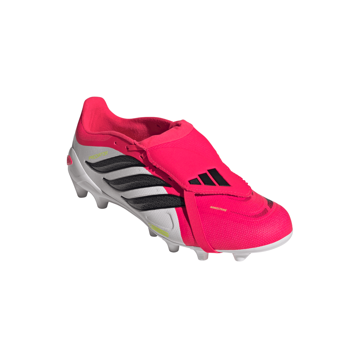 adidas Predator League Fold-Over Tongue AG Artificial Ground Men's Soccer Cleats - Red/Black/White