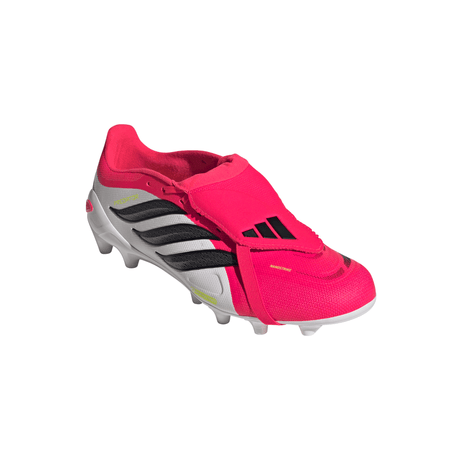 adidas Predator League Fold-Over Tongue AG Artificial Ground Men's Soccer Cleats - Red/Black/White