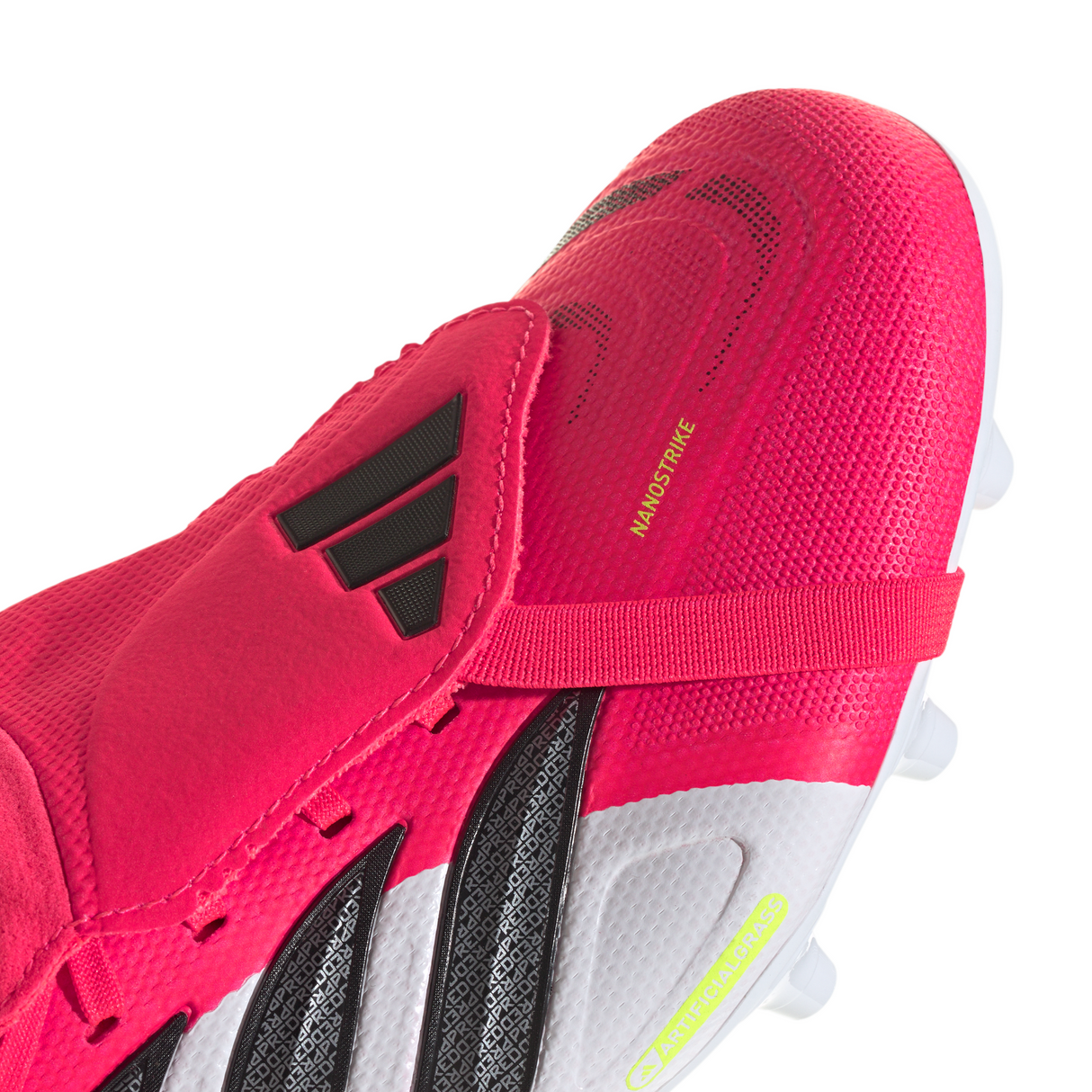 adidas Predator League Fold-Over Tongue AG Artificial Ground Men's Soccer Cleats - Red/Black/White