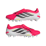 adidas Predator League Fold-Over Tongue AG Artificial Ground Men's Soccer Cleats - Red/Black/White