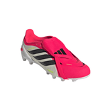 adidas Predator League Fold-Over Tongue AG Artificial Ground Youth Soccer Cleats - Red/Black/White