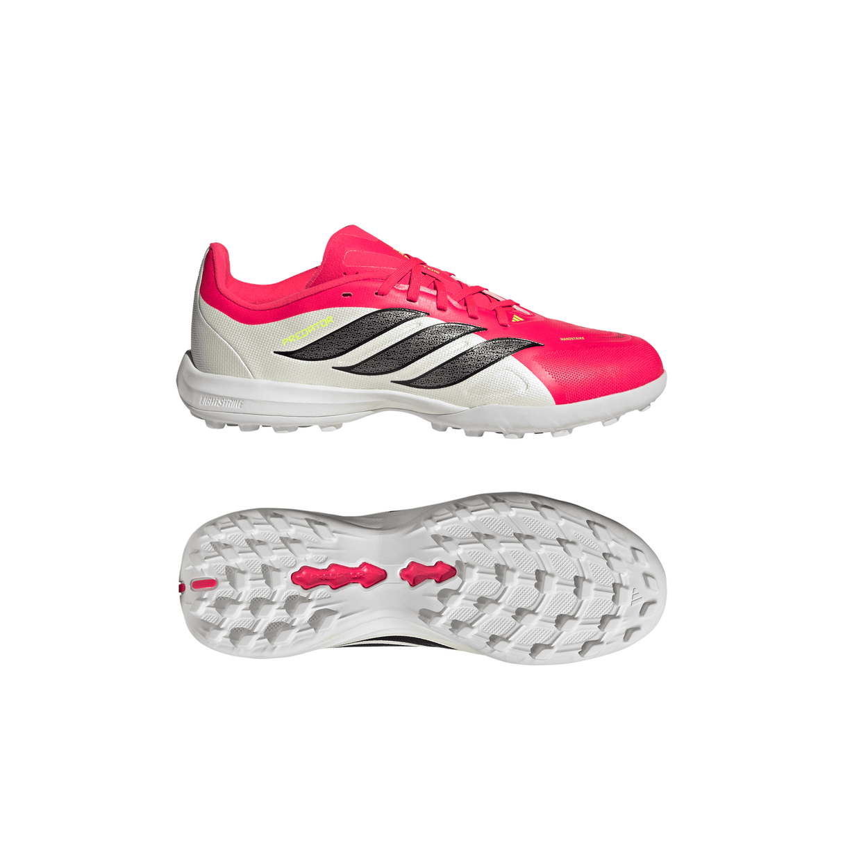 adidas Predator League TF Turf Youth Soccer Cleats - Red/Black/White