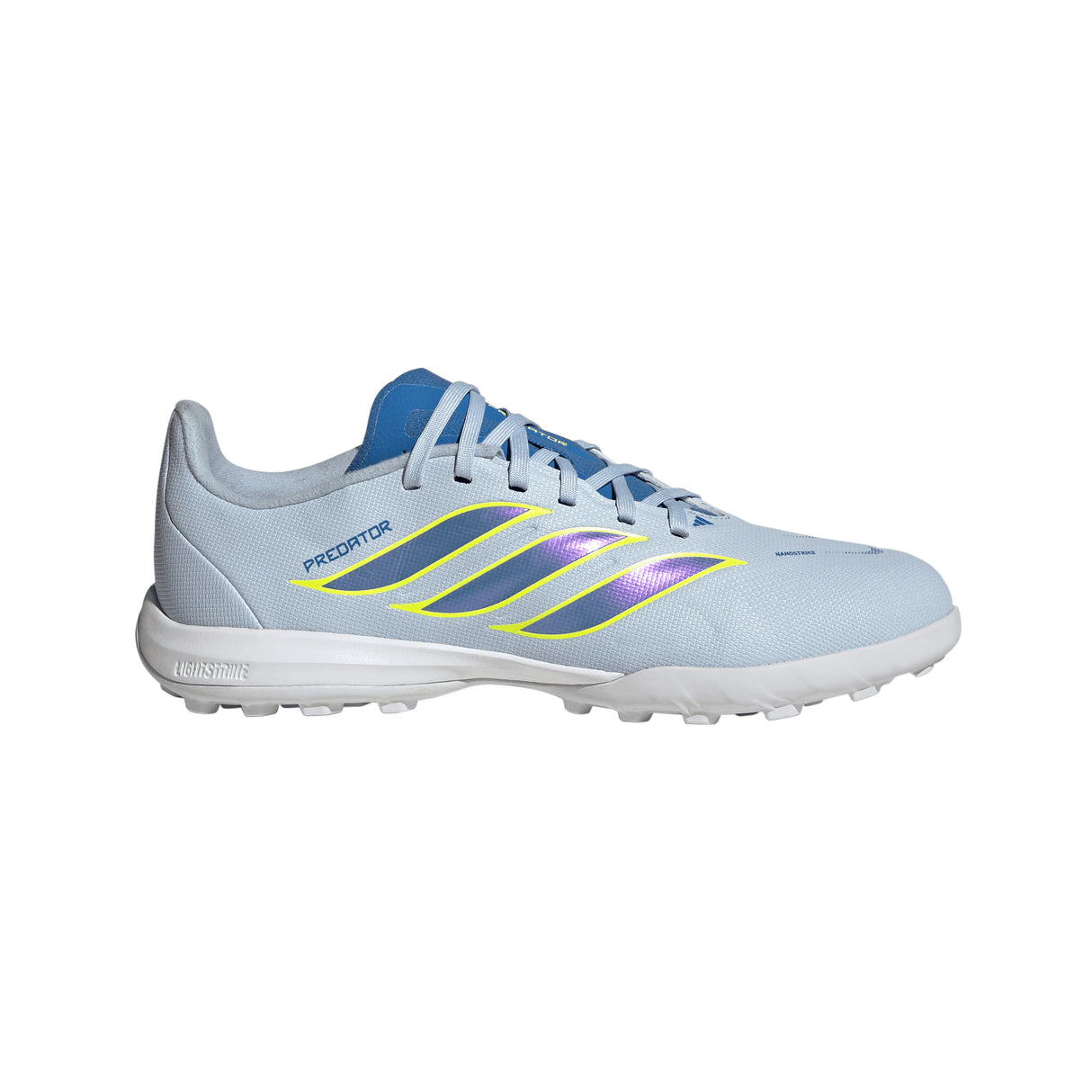 adidas Predator League TF Turf Youth Soccer Cleats - Sky/Blue/Yellow