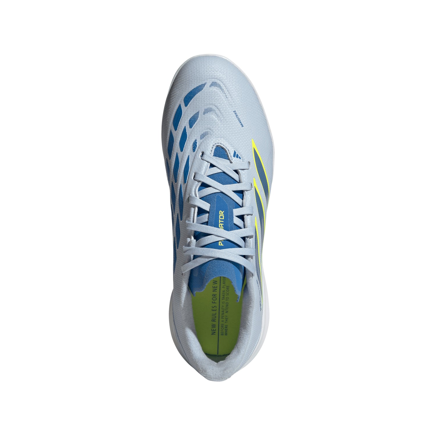 adidas Predator League TF Turf Youth Soccer Cleats - Sky/Blue/Yellow