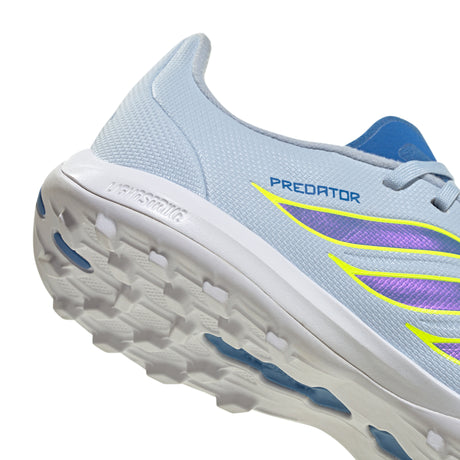 adidas Predator League TF Turf Youth Soccer Cleats - Sky/Blue/Yellow