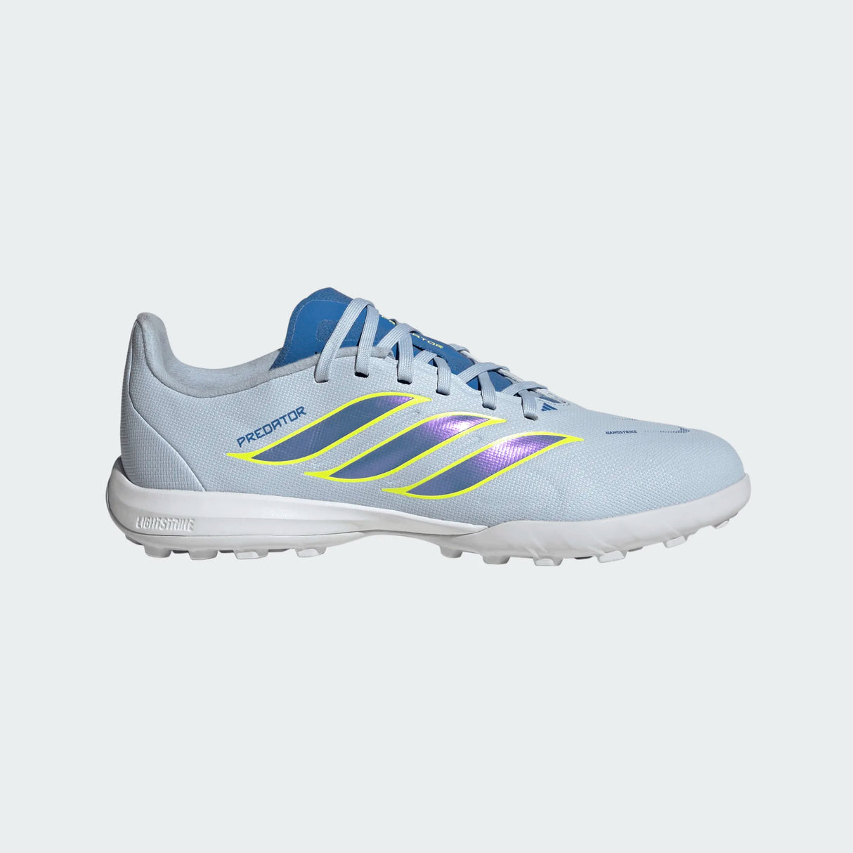 adidas Predator League TF Turf Youth Soccer Cleats - Sky/Blue/Yellow